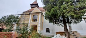 Au început lucrările de reabilitare a Bisericii Evanghelice Fortificate din Miercurea Sibiului
