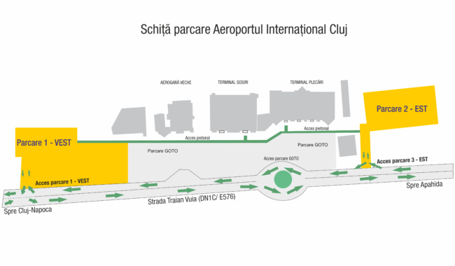 Încă nu ai aflat despre noua parcare a Aeroportului Internațional Cluj? (P)