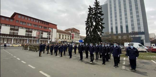 ISU Sibiu a participat la acțiunile de comemorare a Revoluției din Decembrie 1989