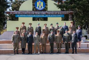 Studenți militari străini au participat la programul de studii de licenţă Leadership Militar propus de AFT