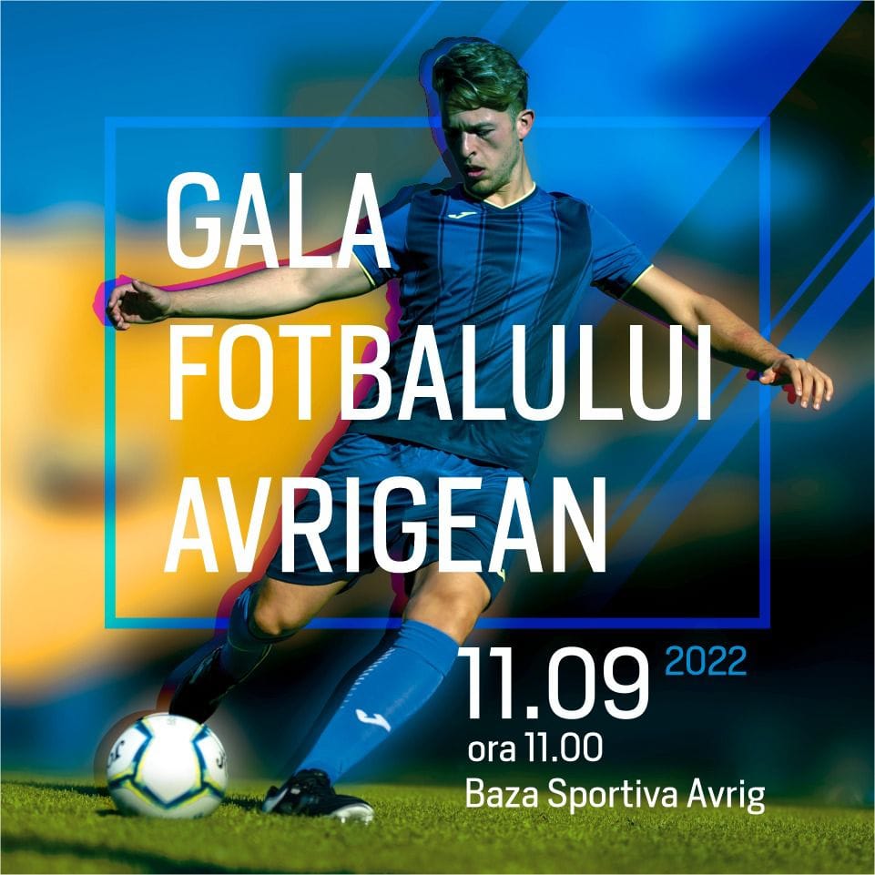 Gala fotbalului avrigean: meci eveniment între echipele Legendele Avrigului și Prietenii Avrigului