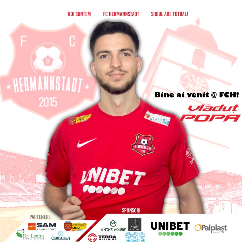 Tânăr de perspectivă, a semnat cu FC Hermannstadt